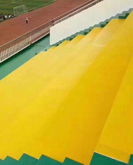 运城球场台阶翻新修补改造